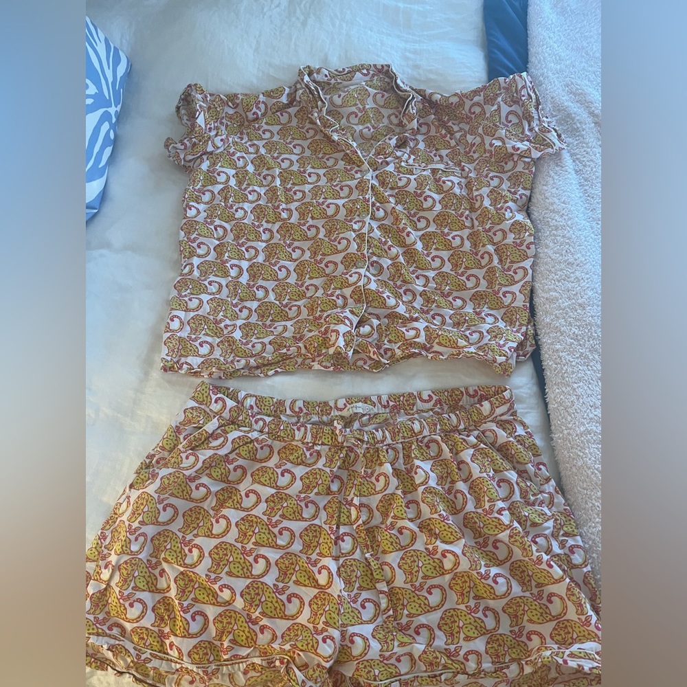 Print Fresh Short Sleep Set